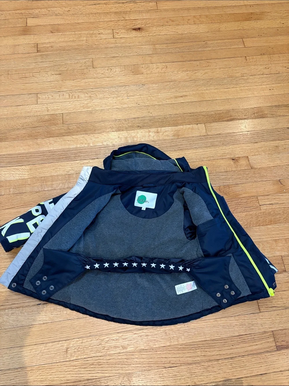 Boden kids snow jacket 2-3 year old
